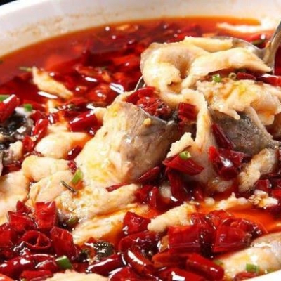 四川風魚の激辛旨煮