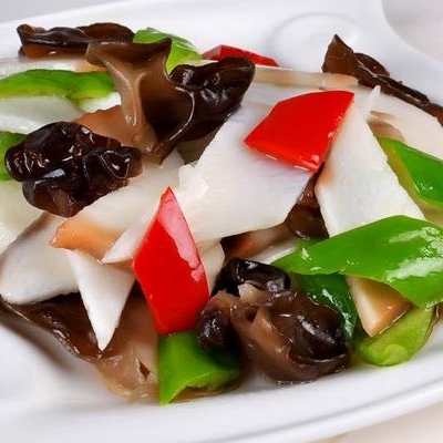 ネギと豆腐和え