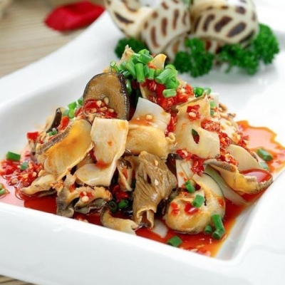 サザエと胡和え