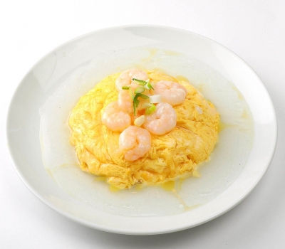 A24エビと玉子の炒め塩味