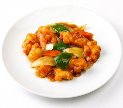 A26白身魚の甘酢あんかけ