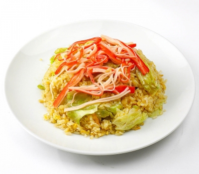 F8カニカマレタスチャーハン